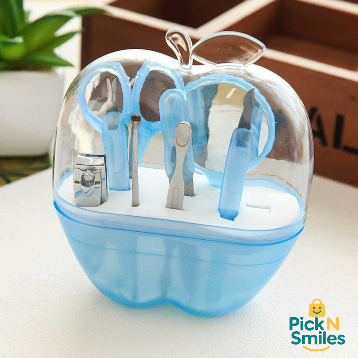 APPLE SHAPE MANICURE SET 8 IN 1