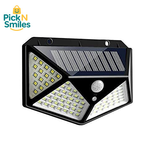 100 LED MOTION SENSOR SOLAR LIGHT