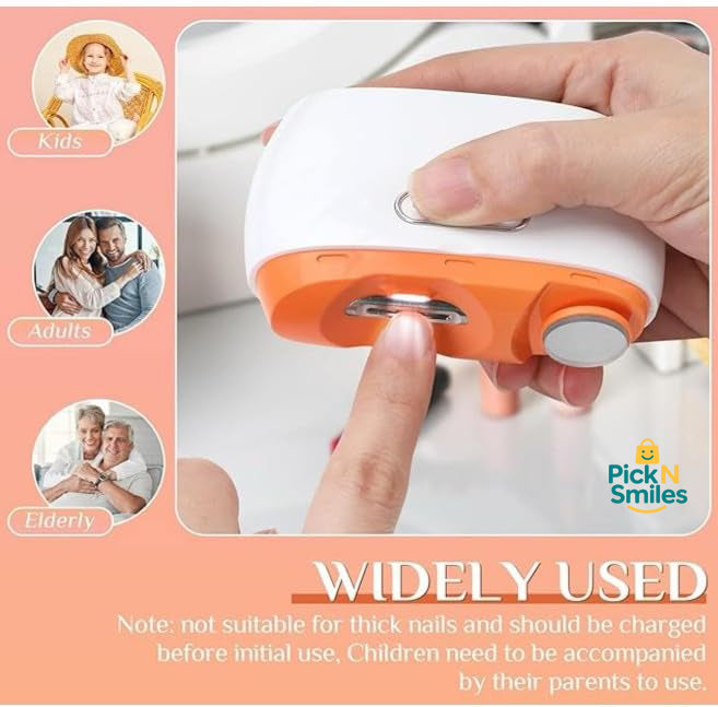 2 In 1 Electric Nail Clipper