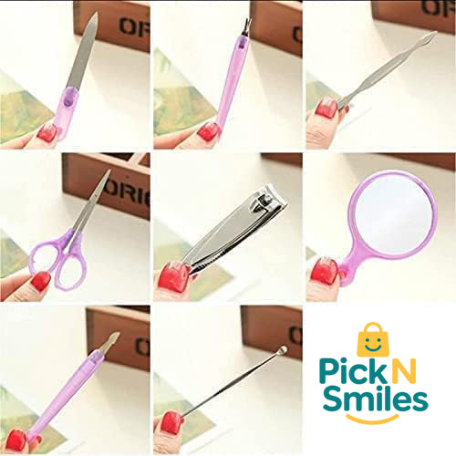 APPLE SHAPE MANICURE SET 8 IN 1