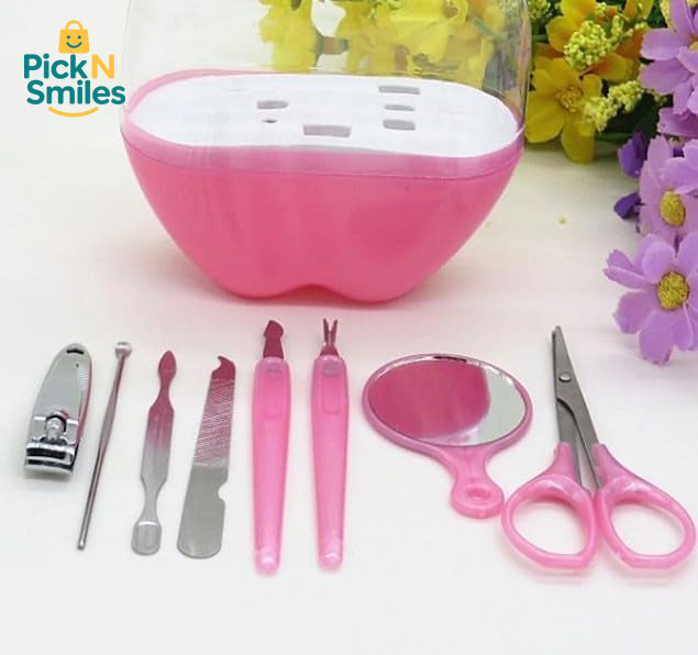 APPLE SHAPE MANICURE SET 8 IN 1