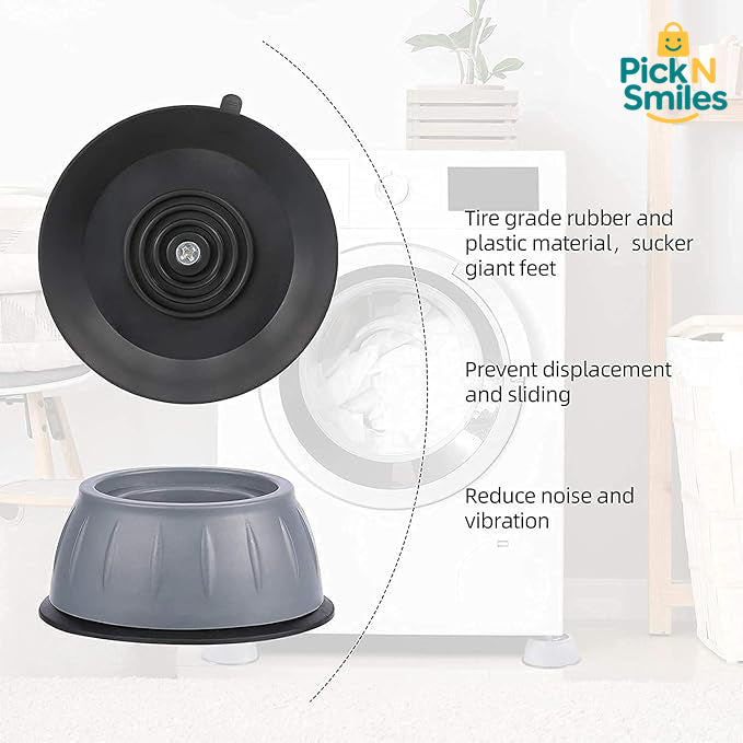 ANTI VIBRATION WASHING MACHINE PADS SET OF 4