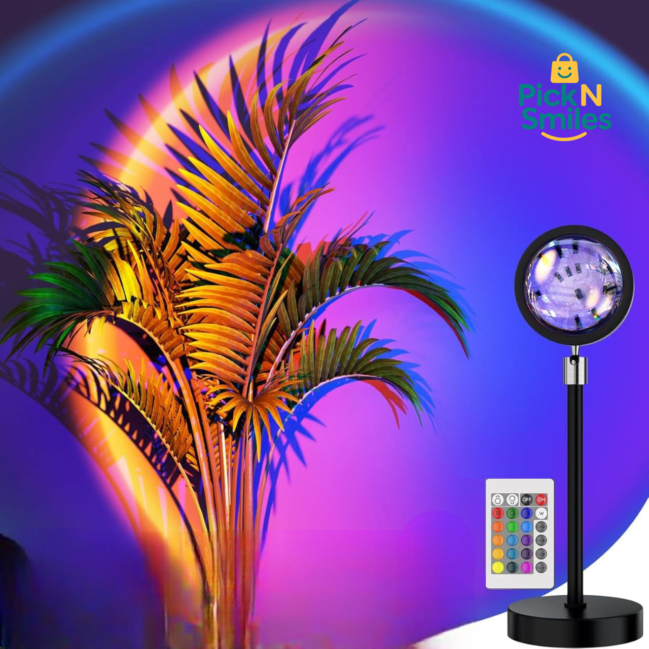 16 in 1 Sunset Light with Remote