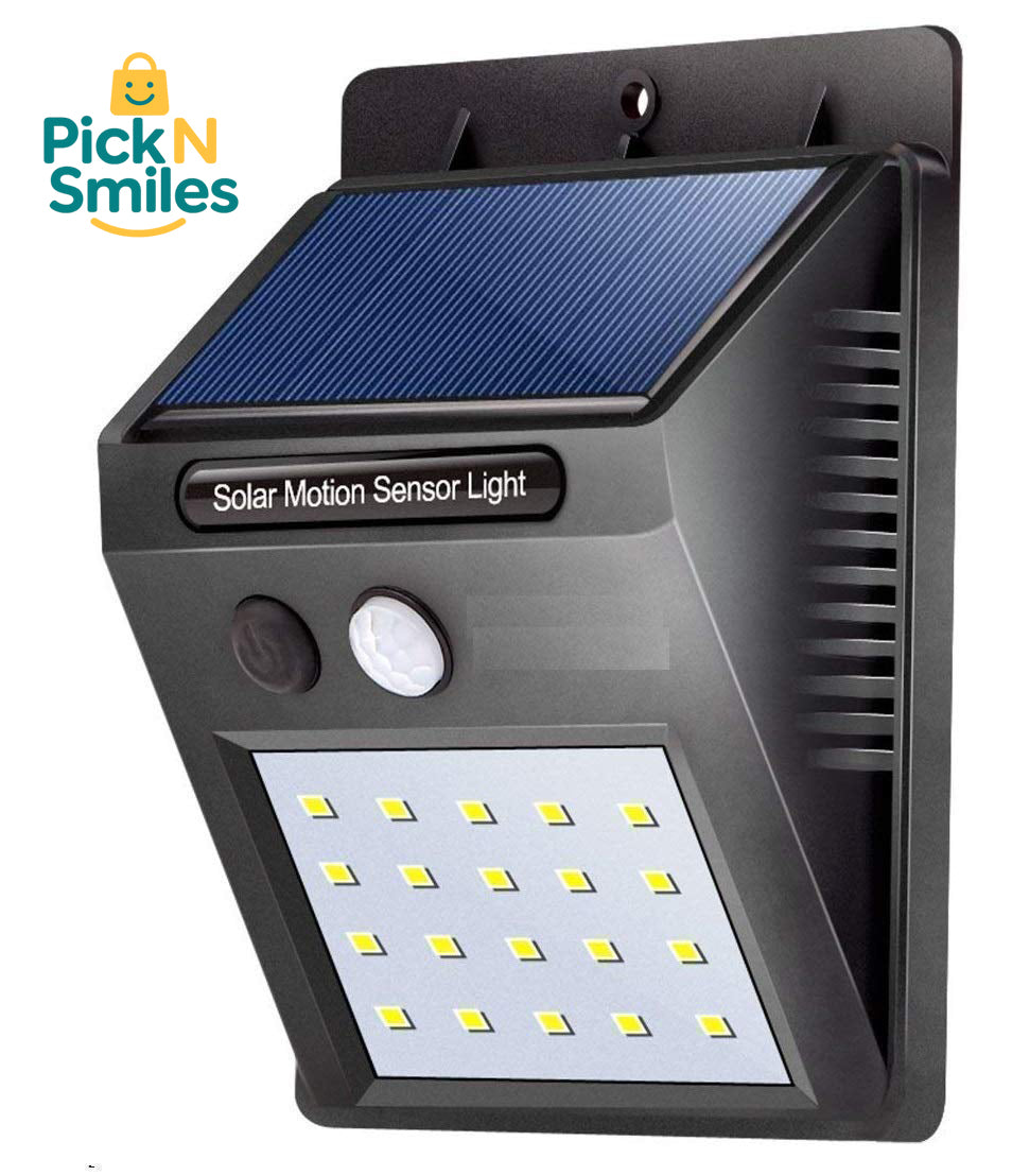 20 LED MOTION SENSOR SOLAR LIGHT