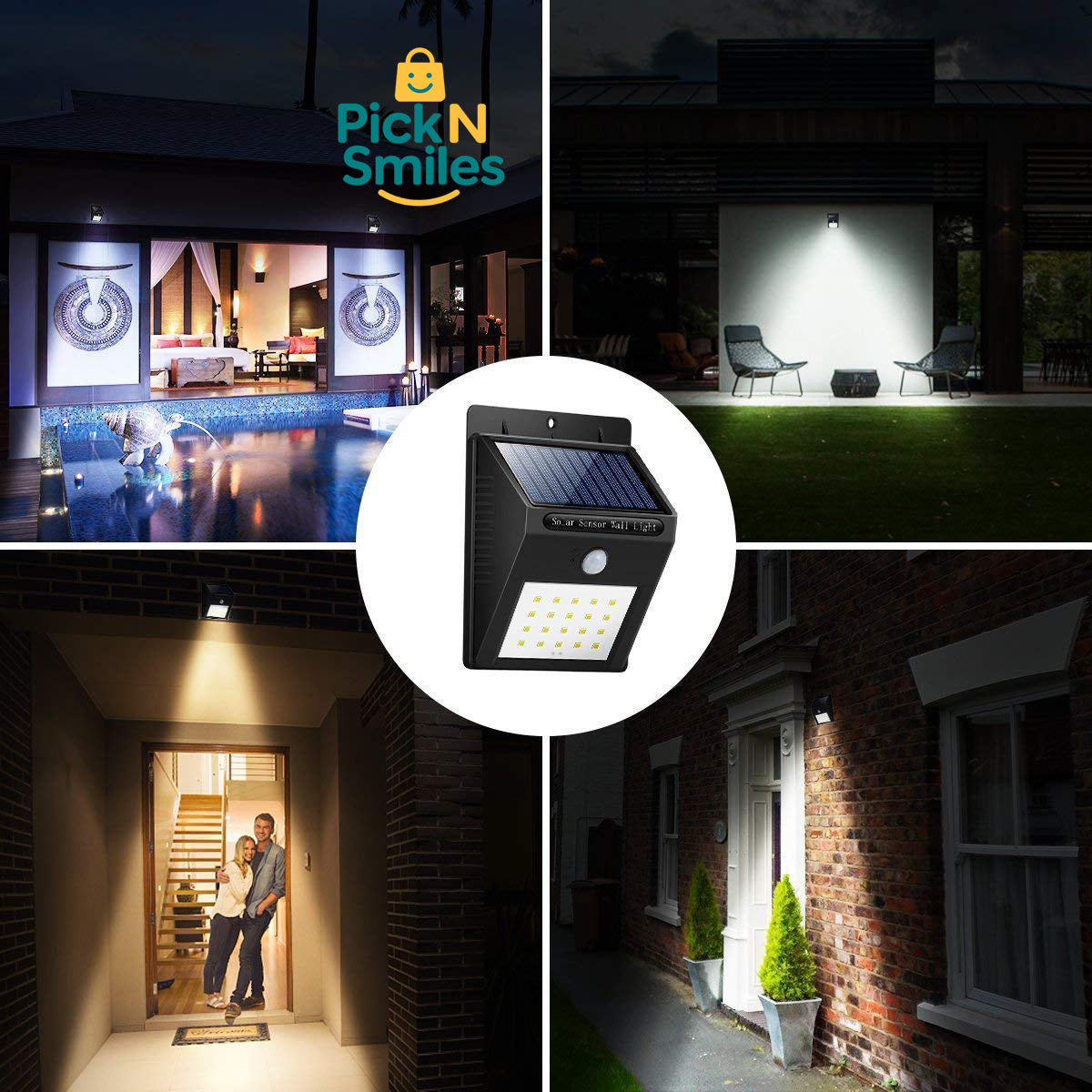 20 LED MOTION SENSOR SOLAR LIGHT