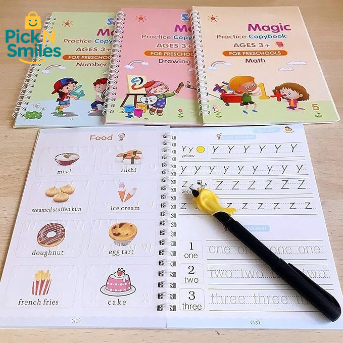 10 Refill Magic Book
