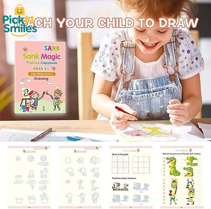 10 Refill Magic Book