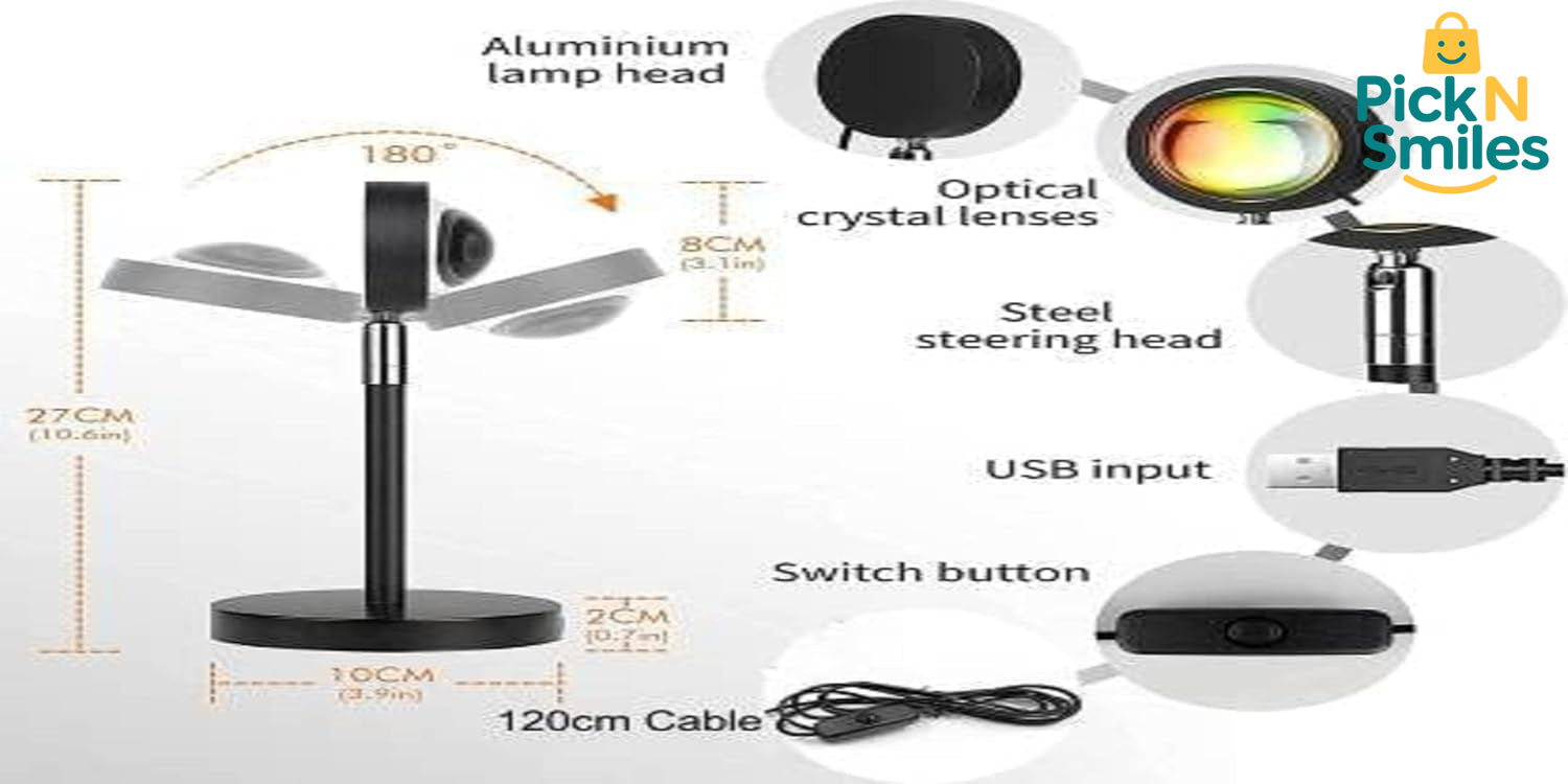 4 IN 1 Sunset Lamp