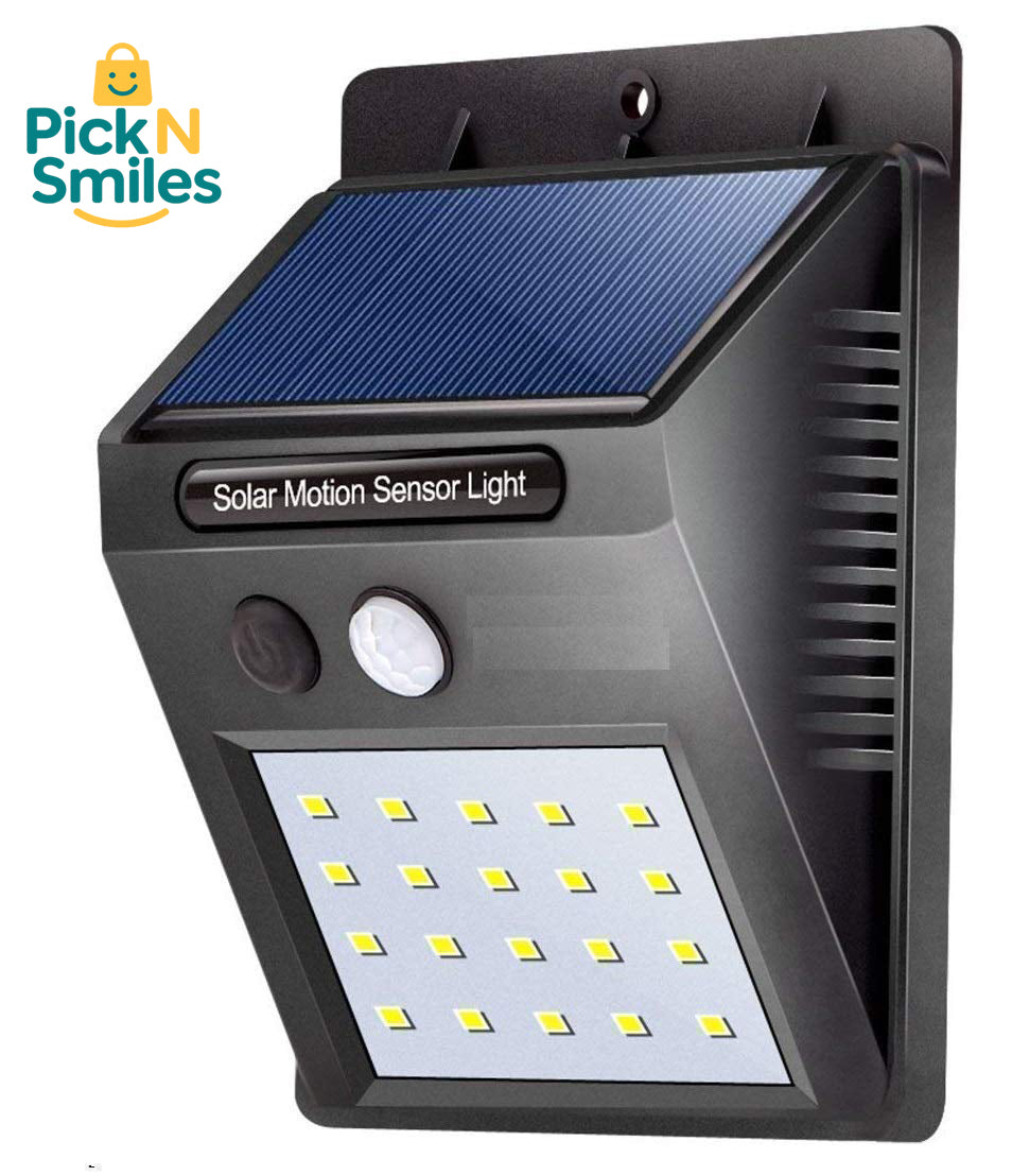 20 LED MOTION SENSOR SOLAR LIGHT