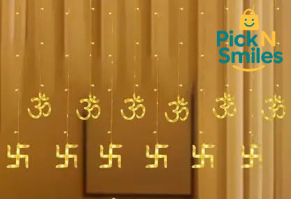 6 + 6 om and swastik light
