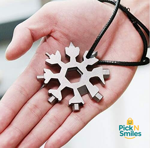 18 IN 1 MULTIFUNCTIONAL TOOL SNOWFLAKE