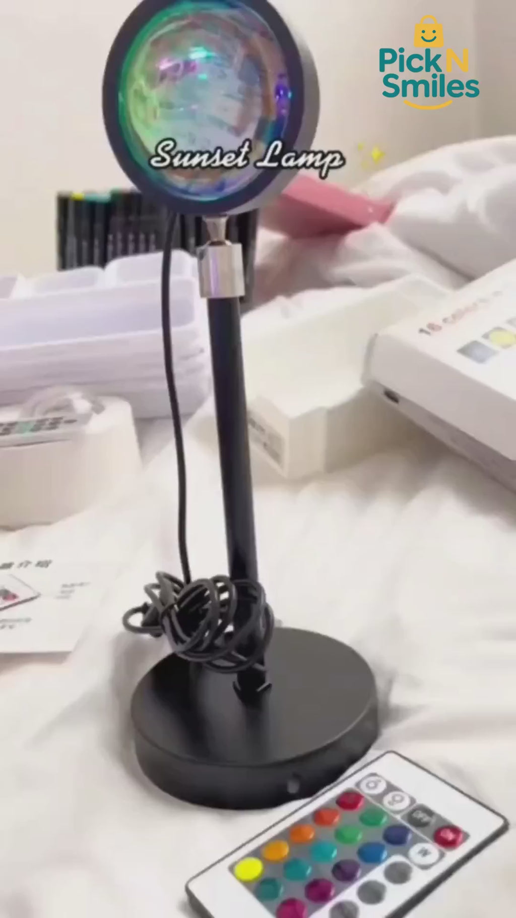 16 in 1 Sunset Light with Remote