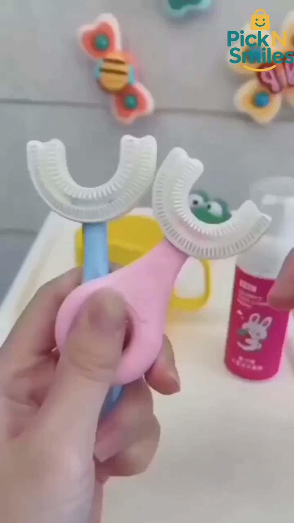 BABY U SHAPE TOOTH BRUSH